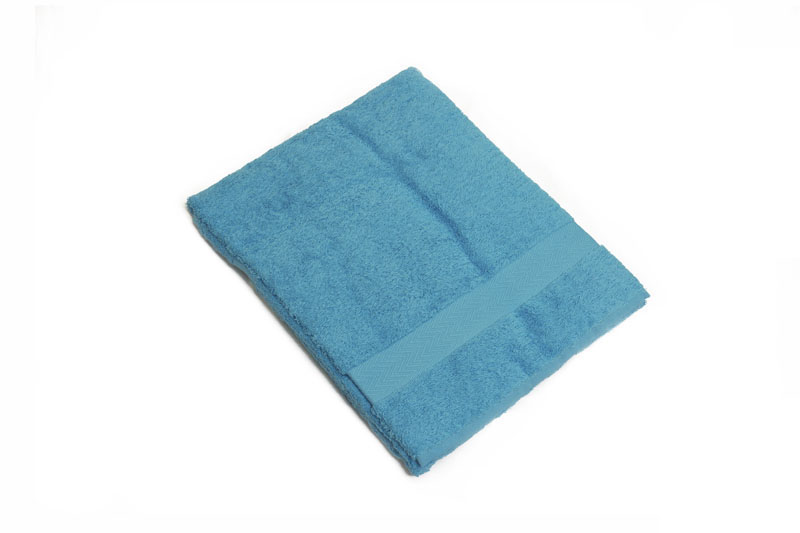 asciugamano azzurro