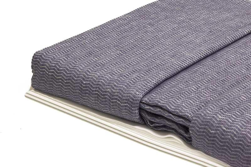 lenzuola lino blu